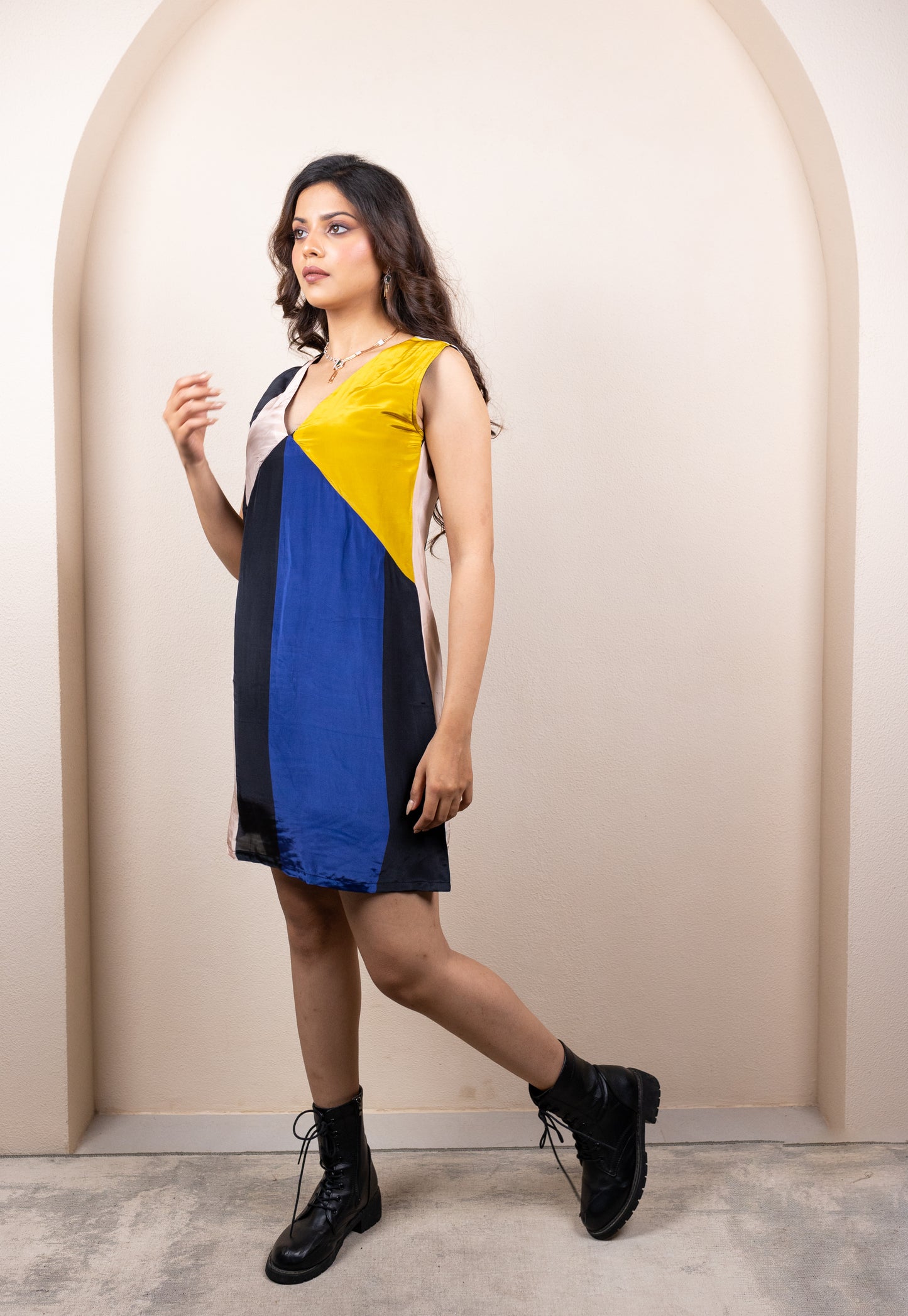 Block Print-Inspired Urban Dress