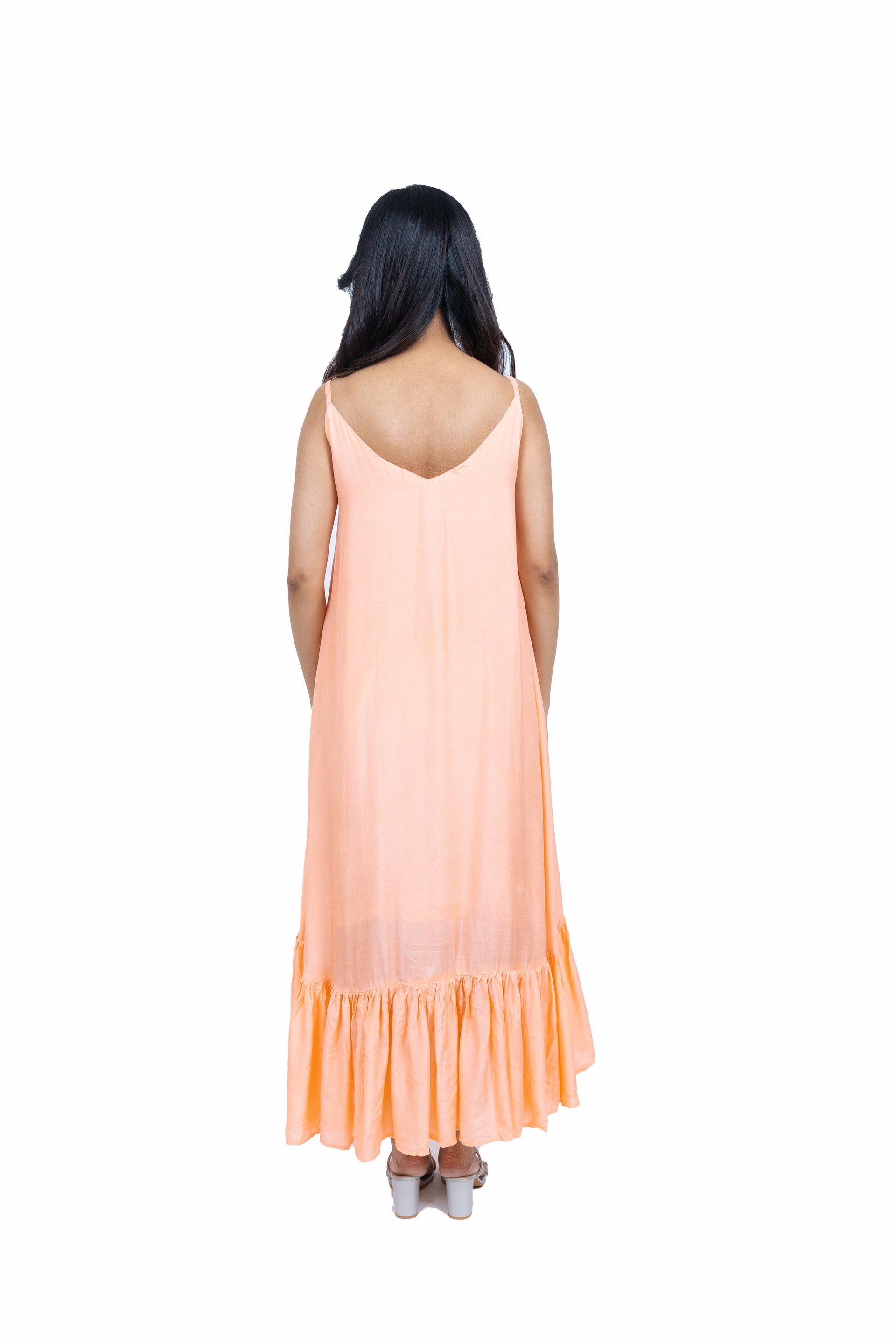 Cape spagheti dress