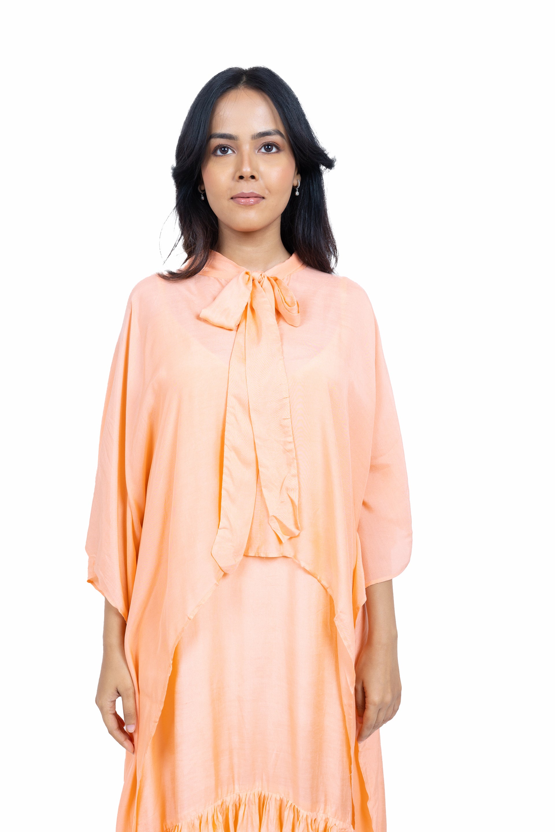 Cape spagheti dress