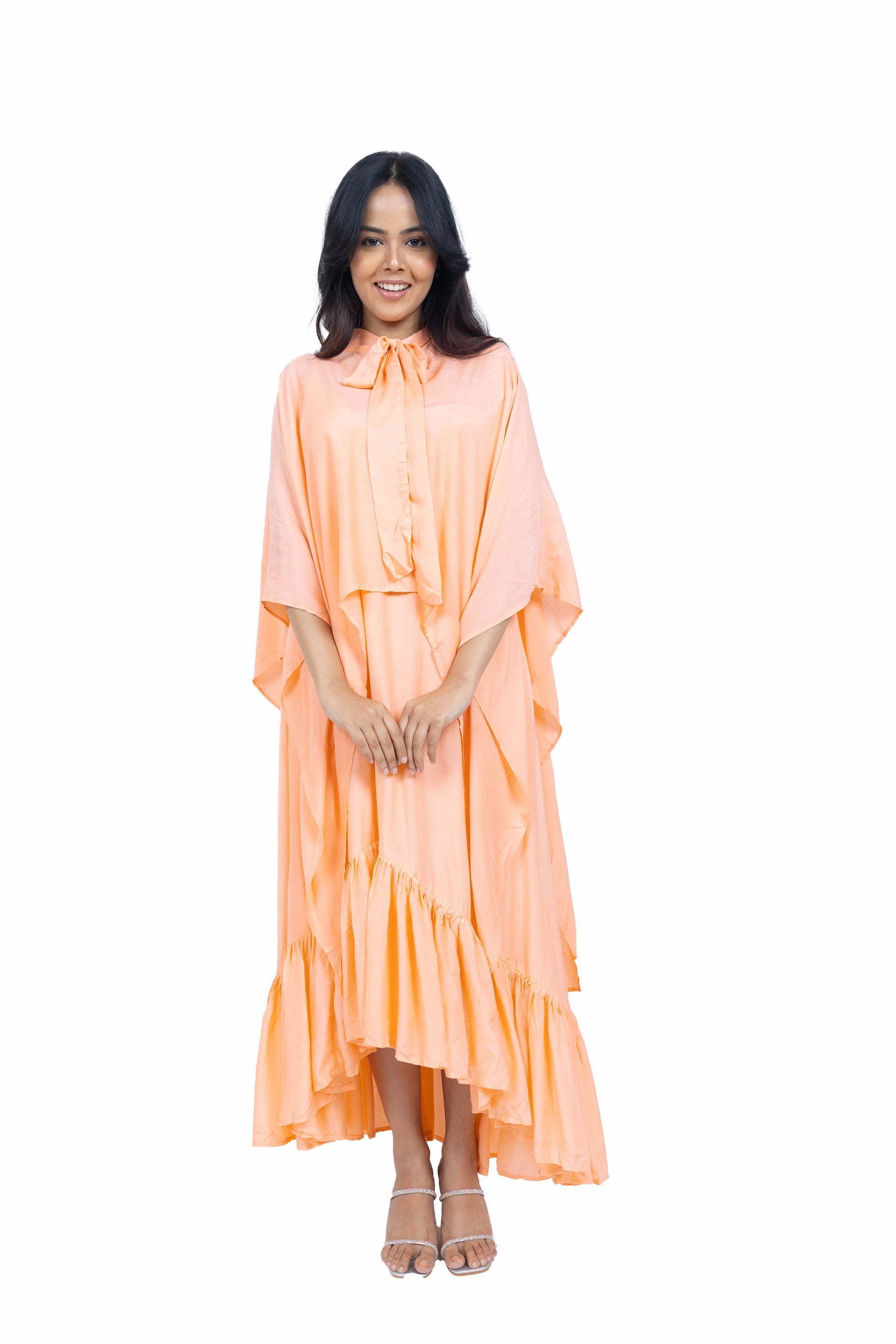 Cape spagheti dress