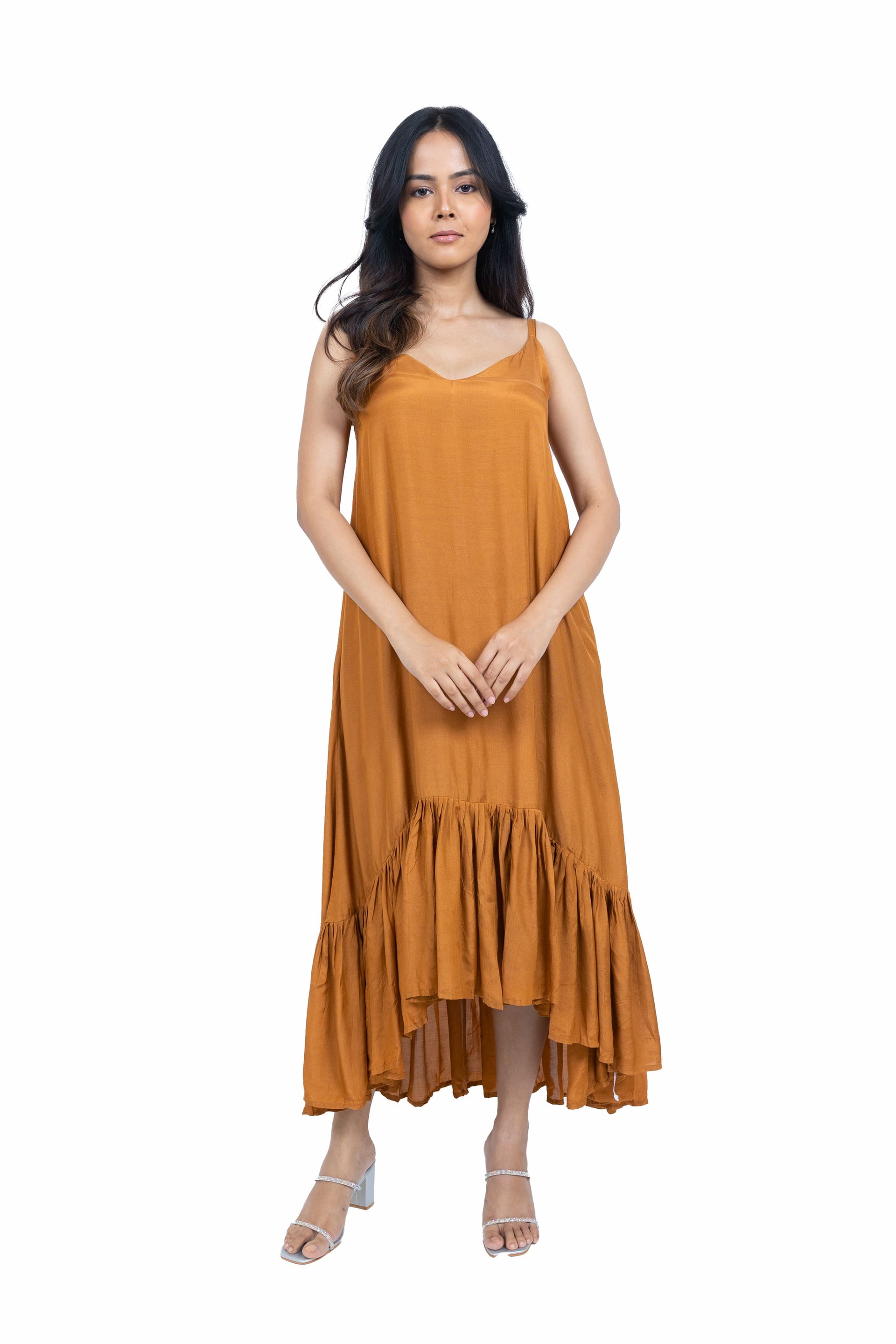 Cape spagheti dress