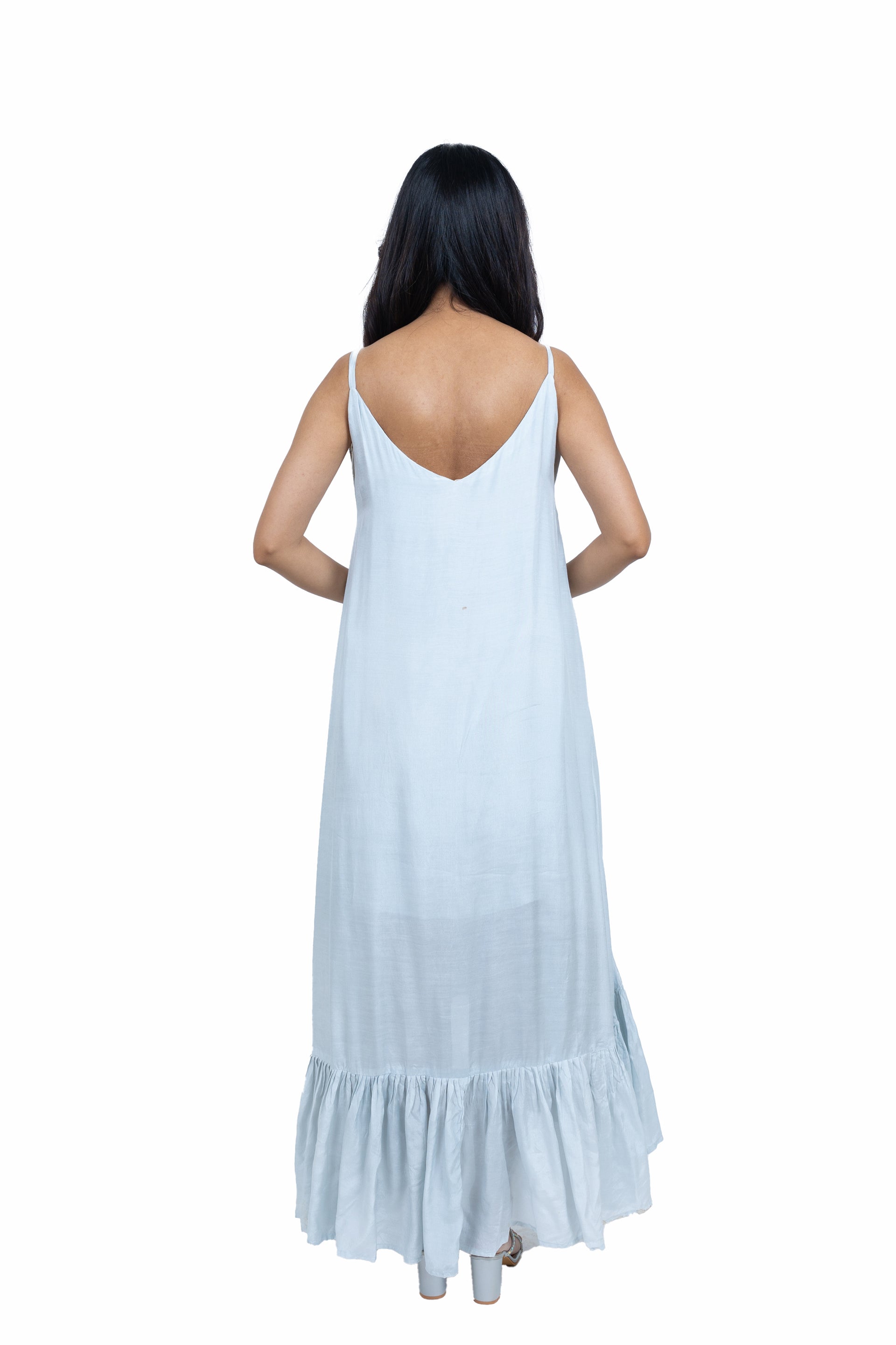 Cape spagheti dress