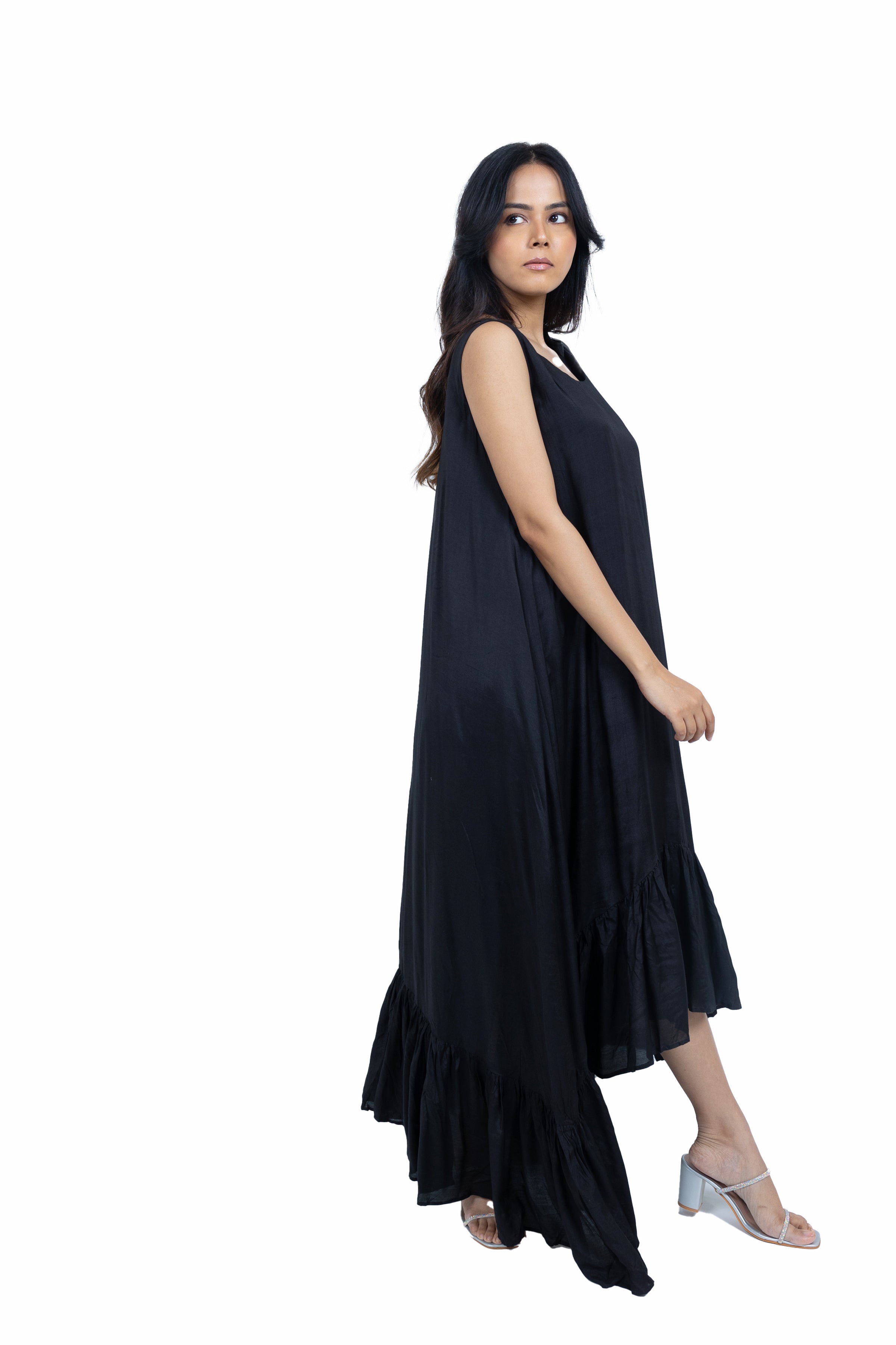 Shoulder bow dress