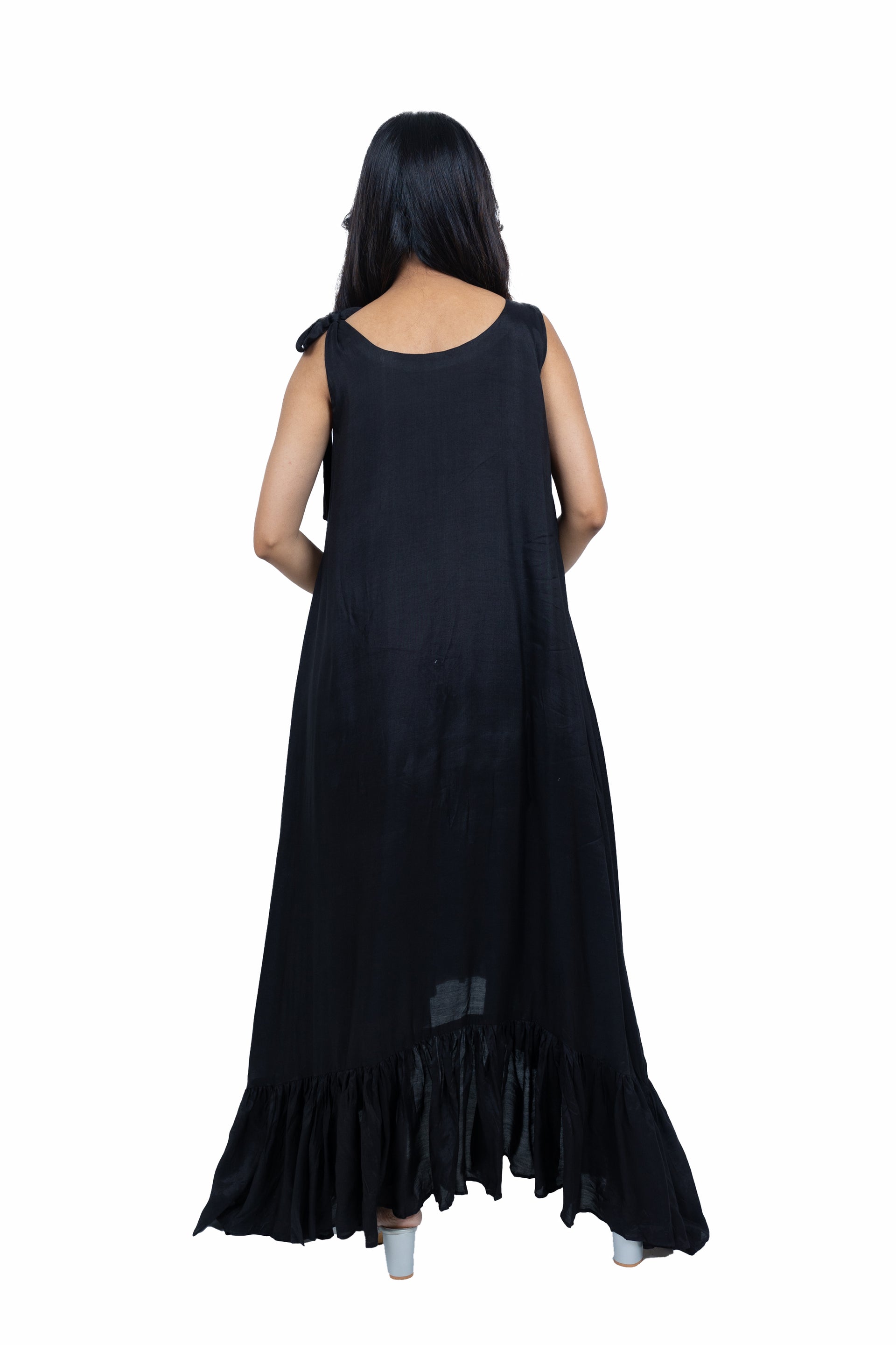 Shoulder bow dress
