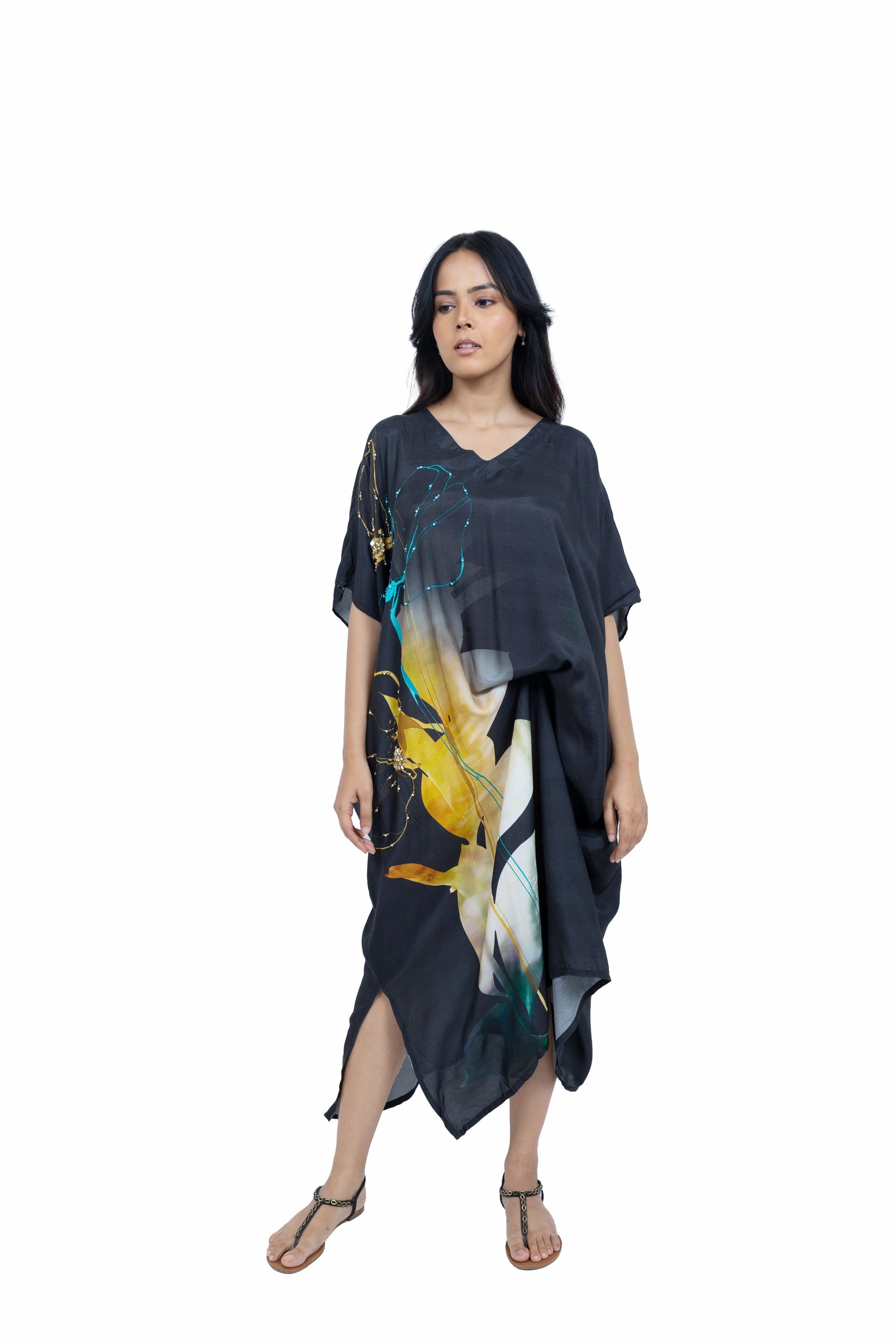 Inside knot kaftan