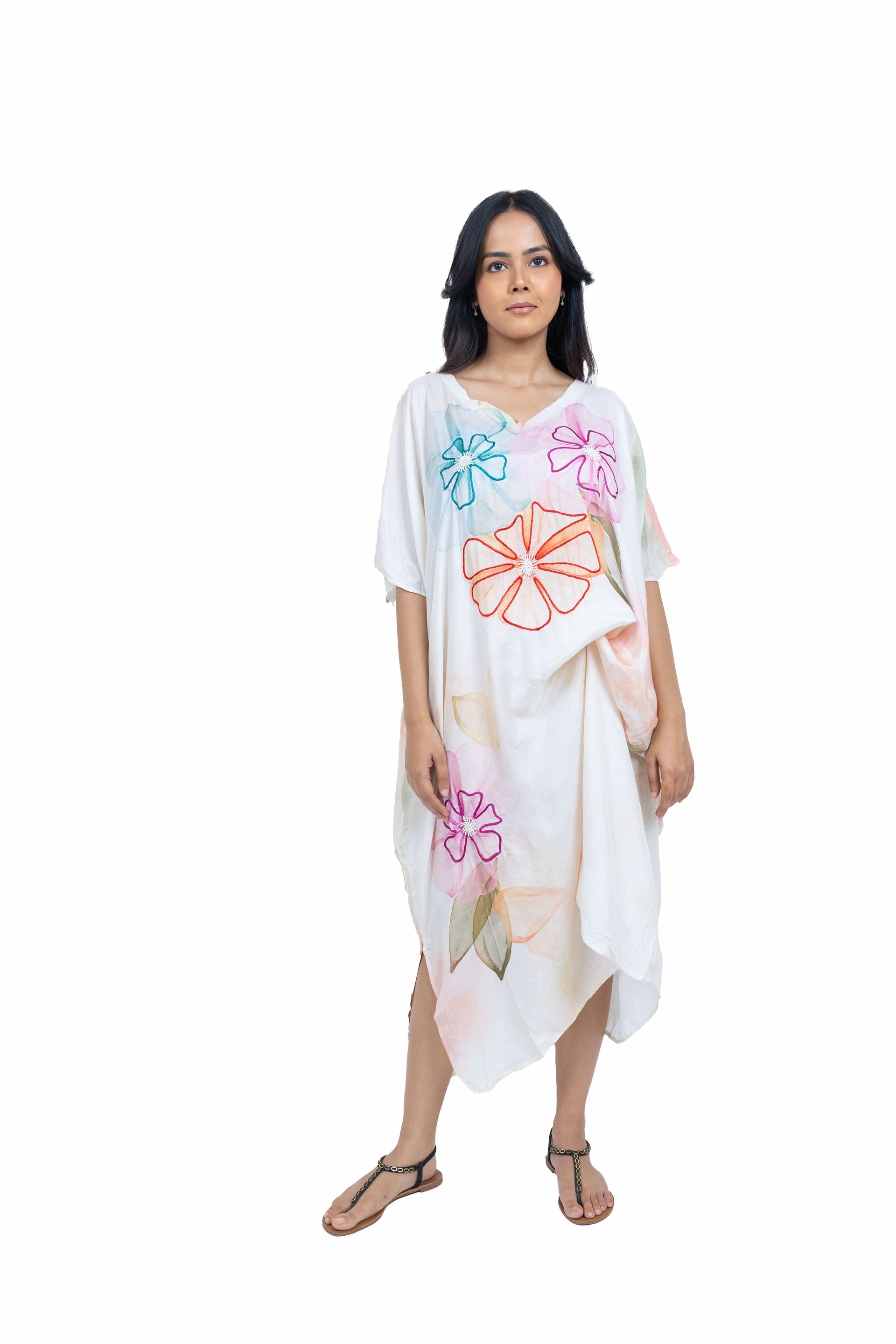 Inside knot kaftan