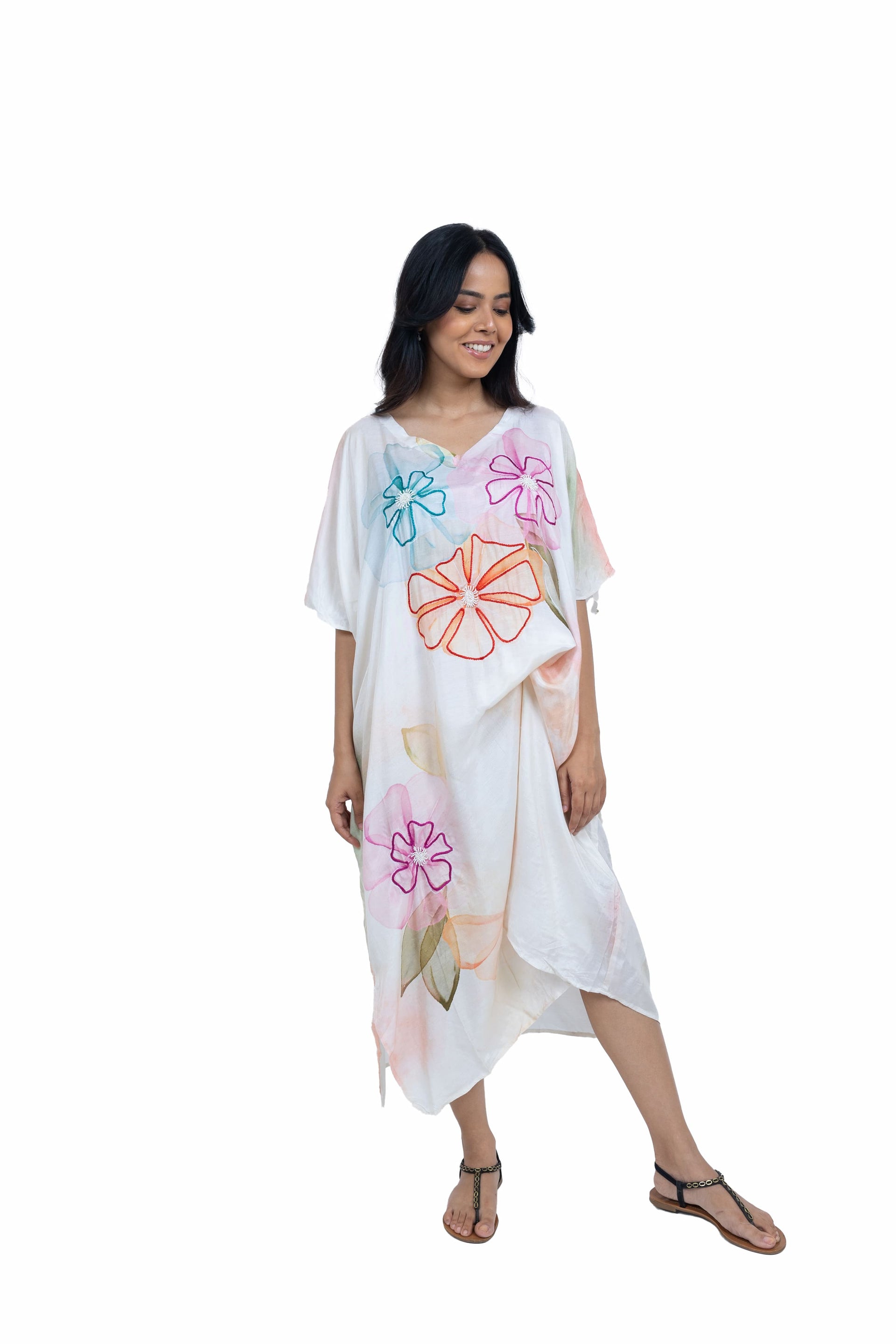 Inside knot kaftan