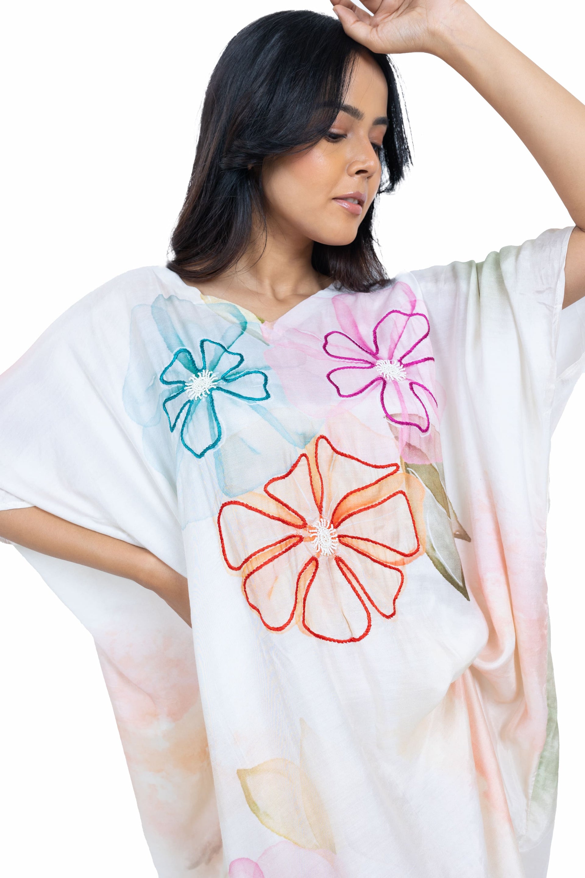Inside knot kaftan