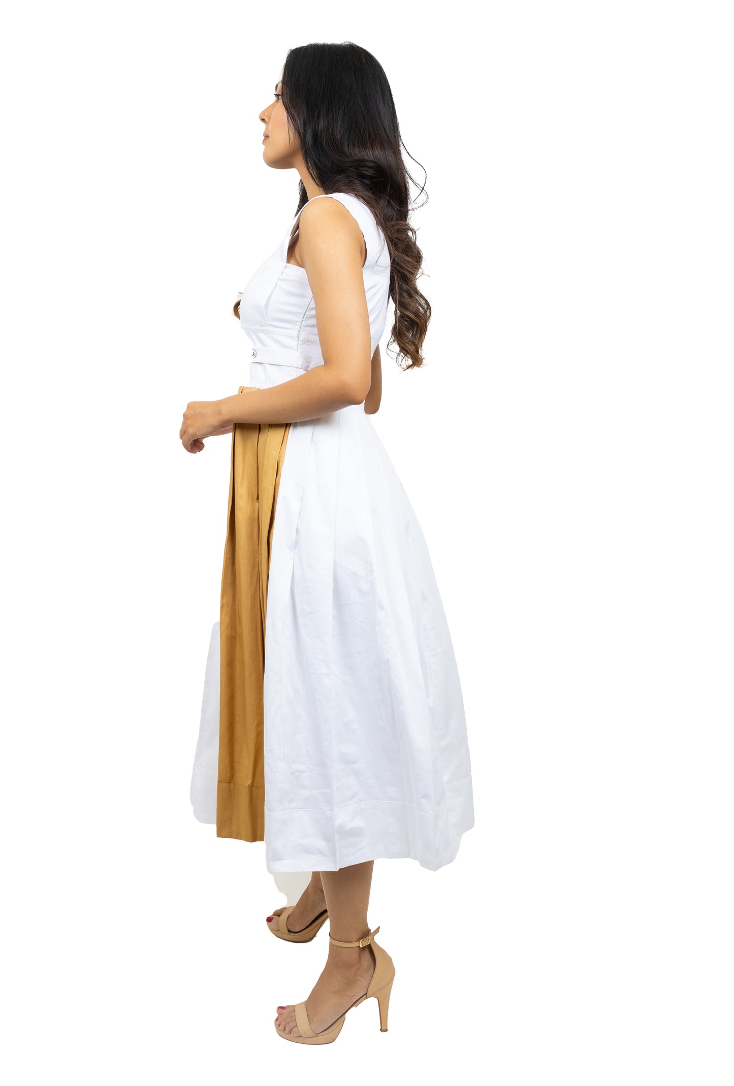 Box Pleated Dress