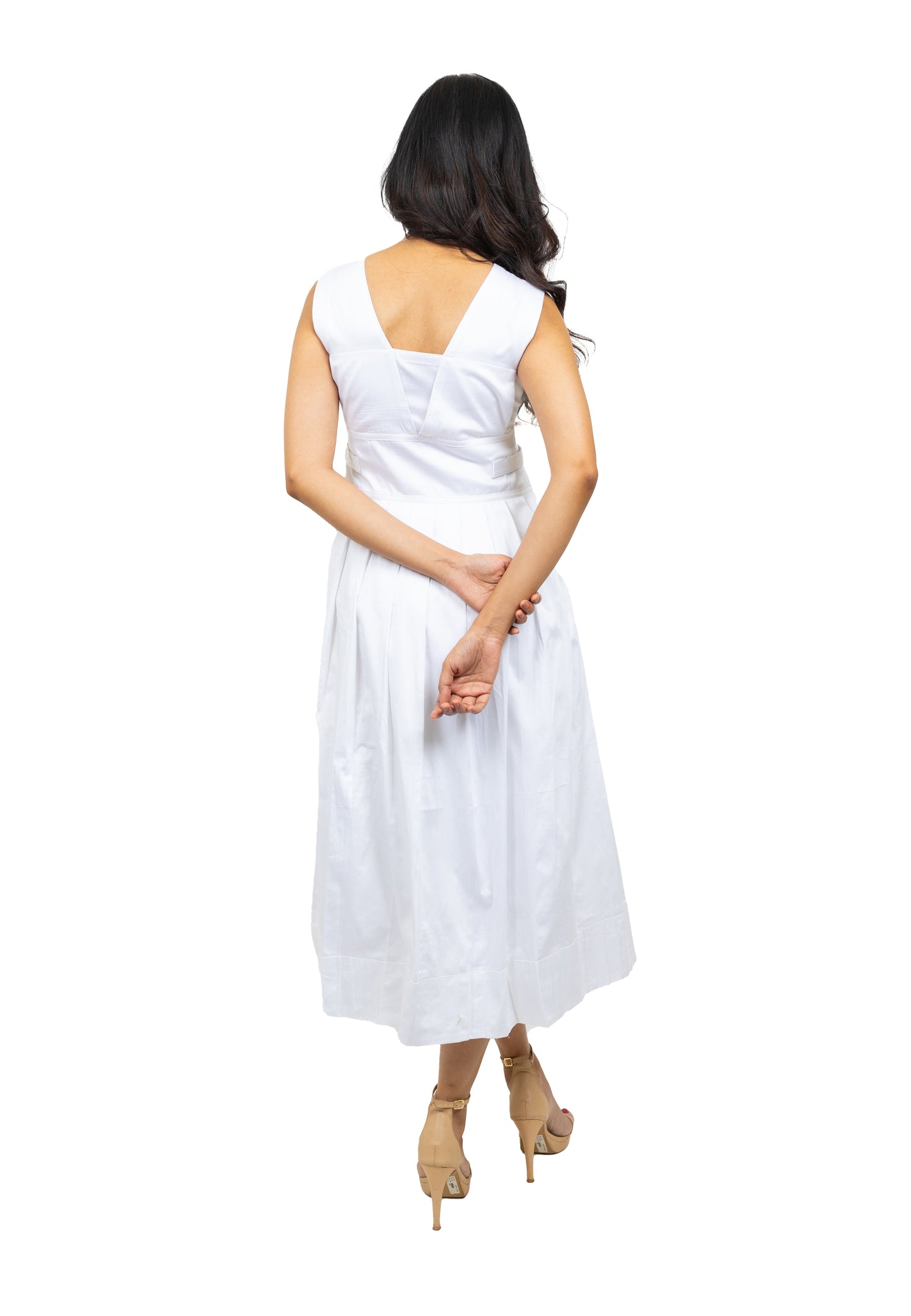 Box Pleated Dress