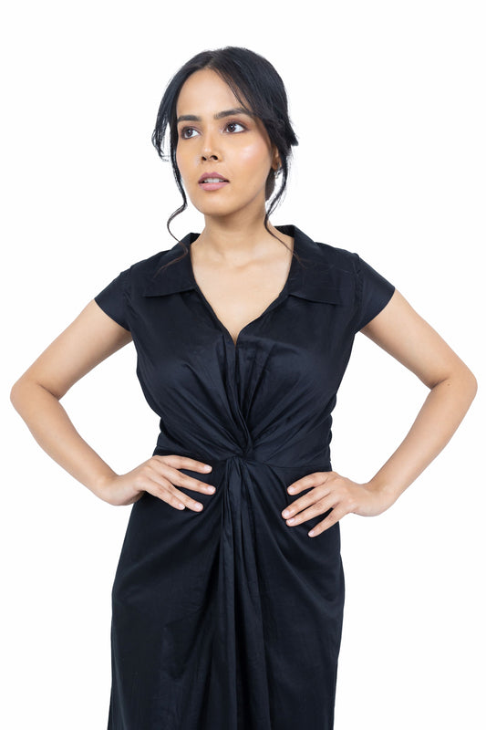 Front Knot Dress