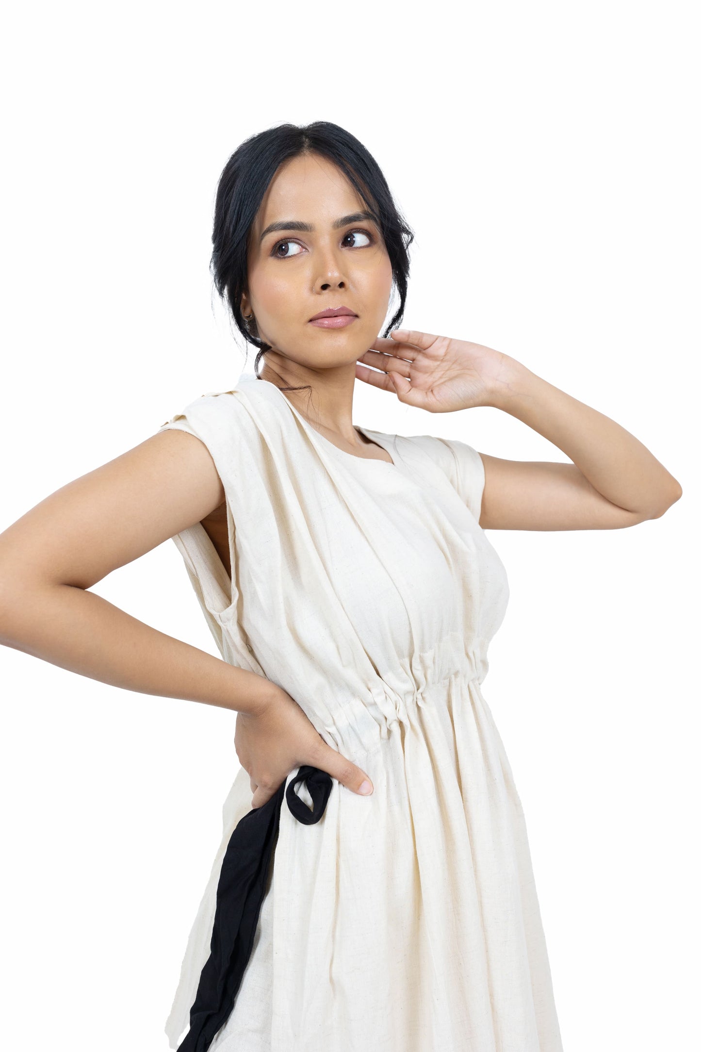 Side Knot Handloom Co-ord Set