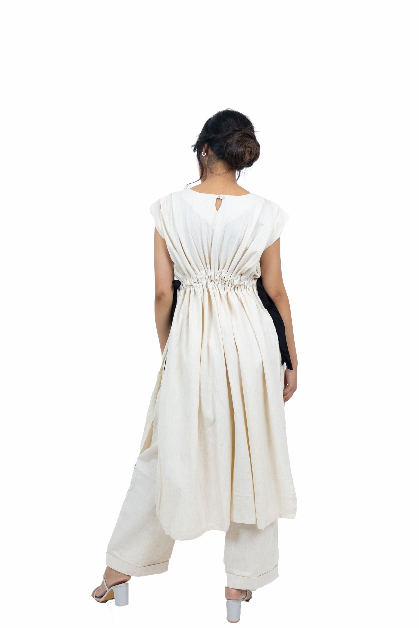 Side Knot Handloom Co-ord Set