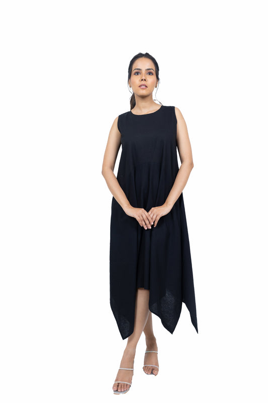 Assymetric Dress and Jacket Set
