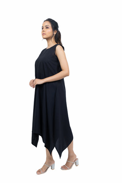Assymetric Dress and Jacket Set
