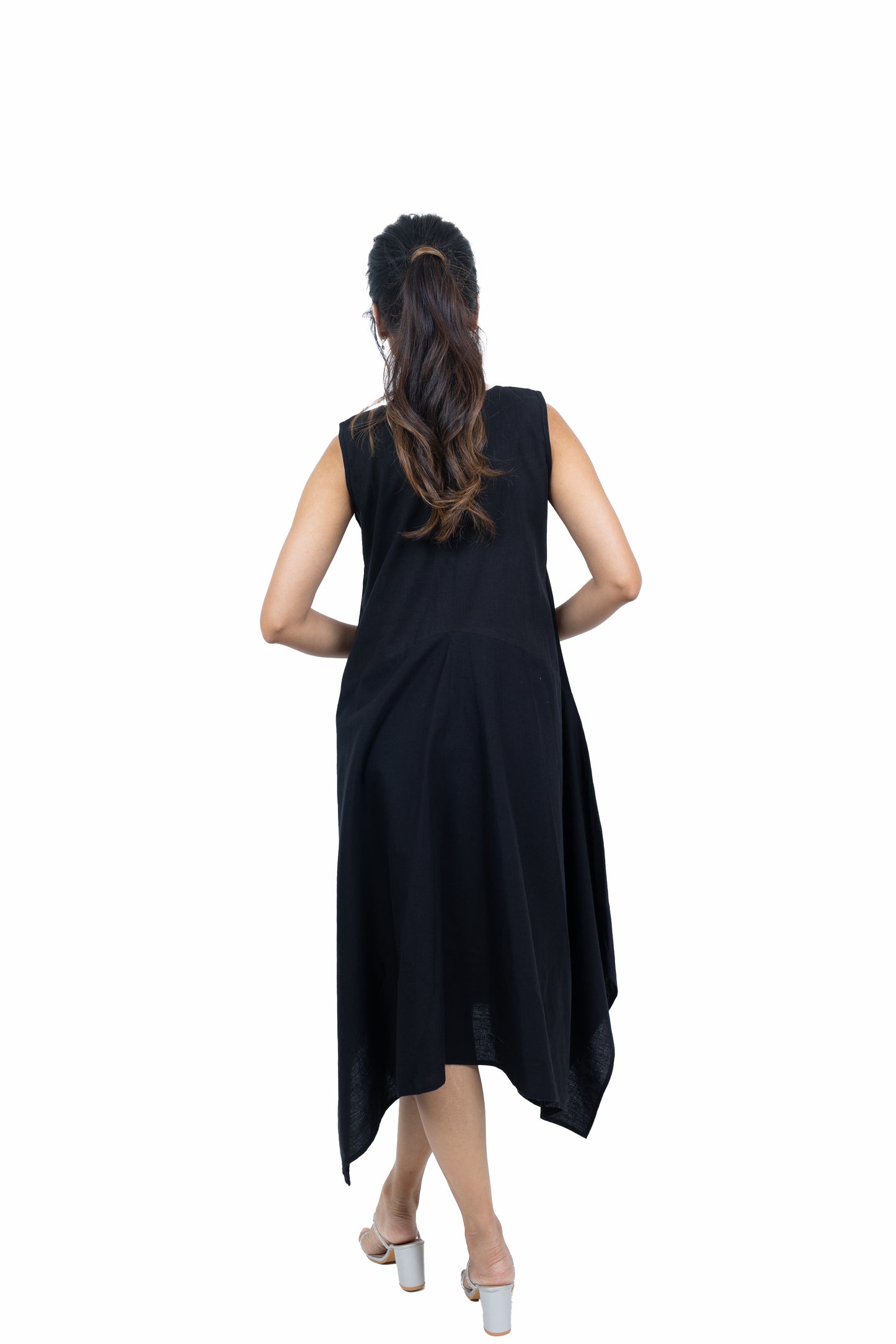 Assymetric Dress and Jacket Set