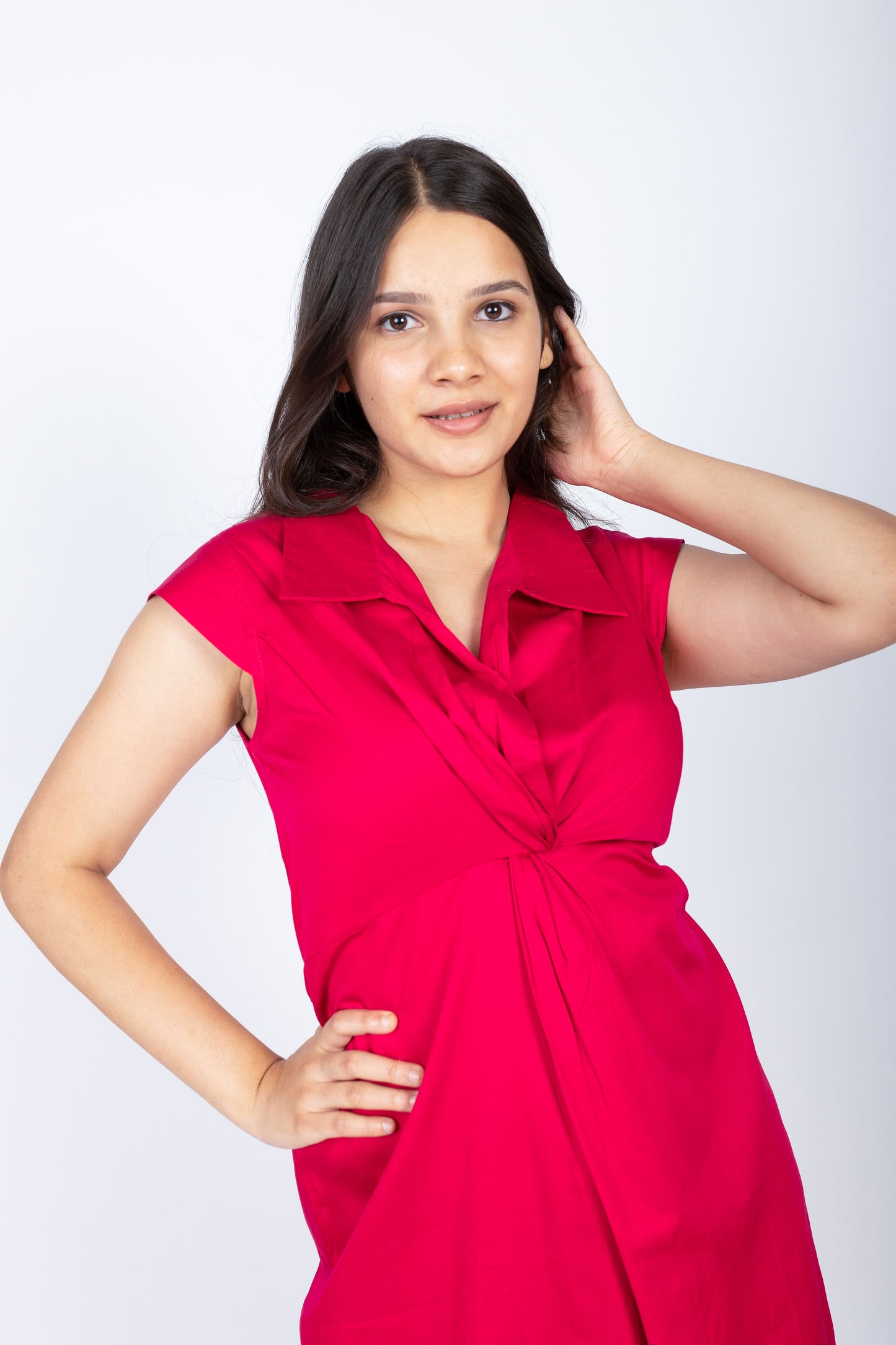 Front Knot Dress