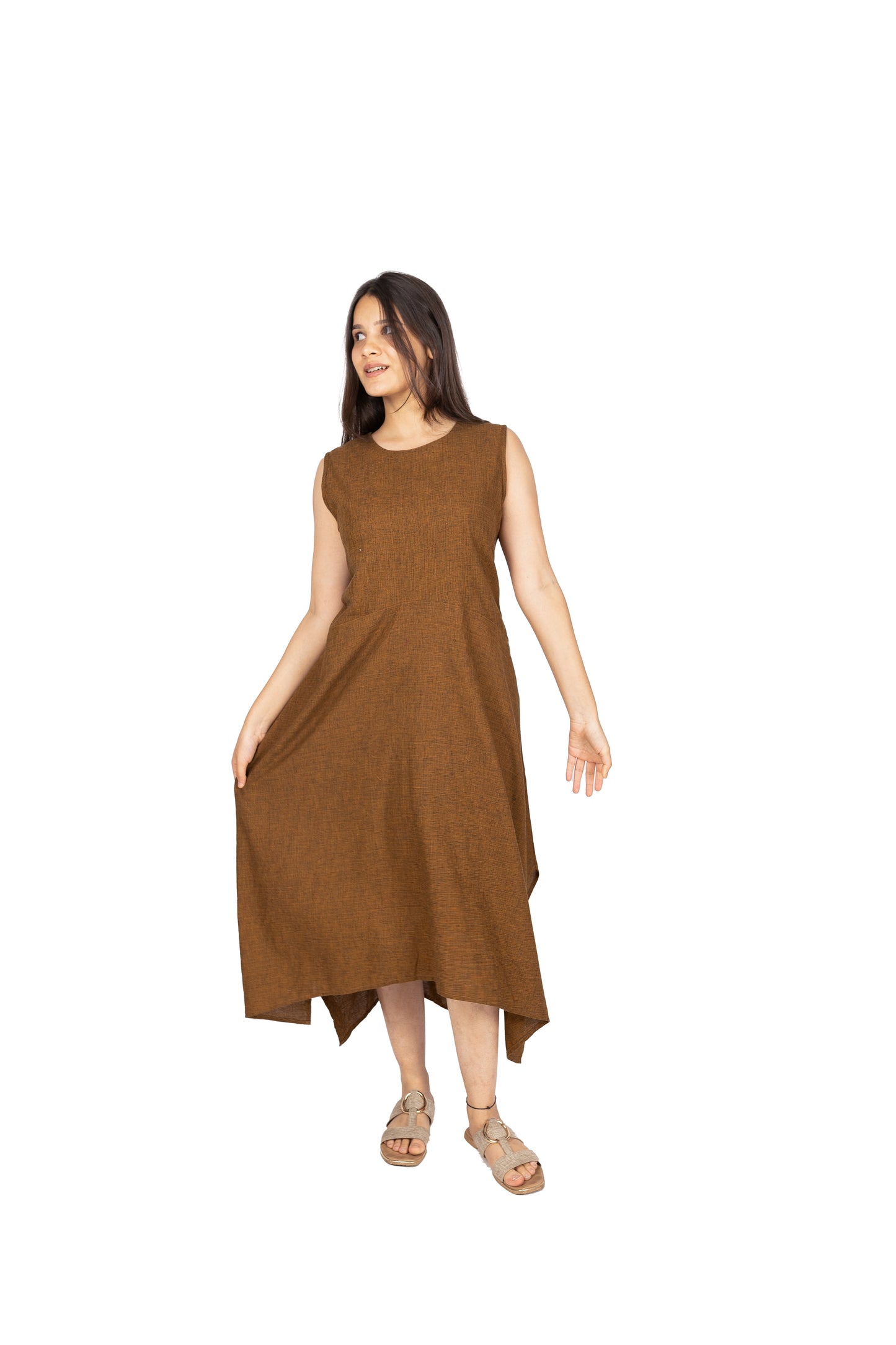 Asymmetric Long Dress