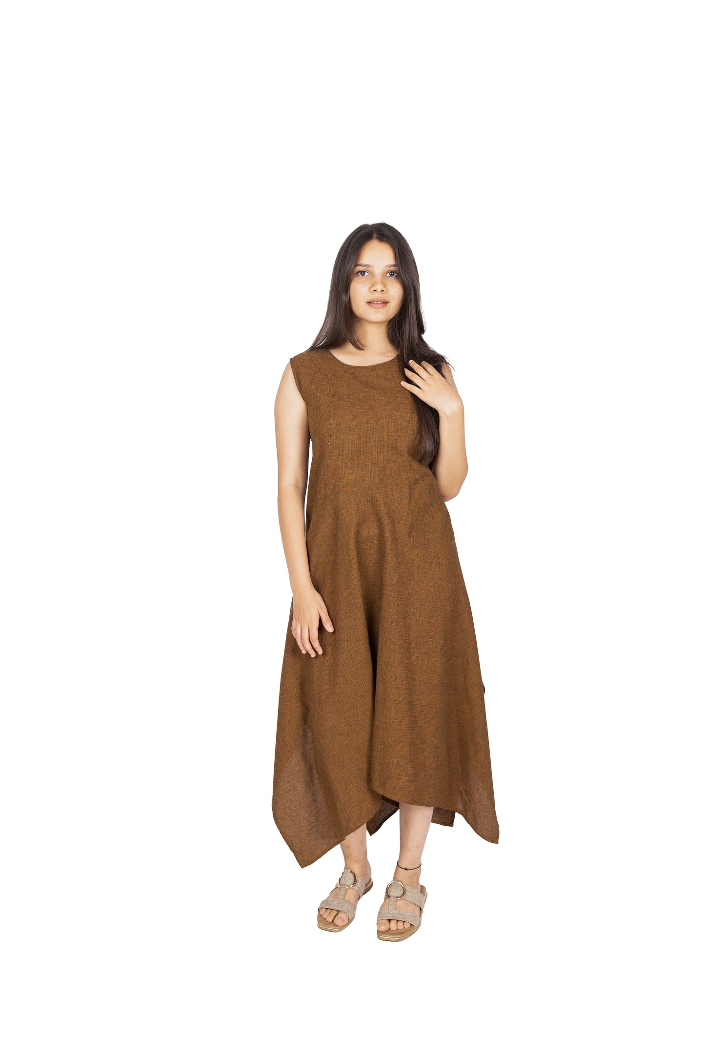 Asymmetric Long Dress