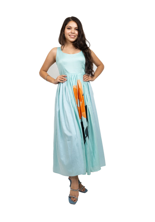 Aqua Blue Dress