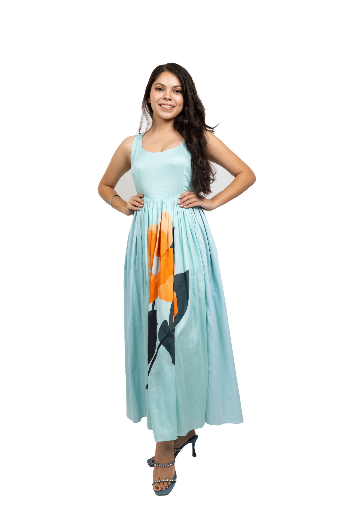 Aqua Blue Dress