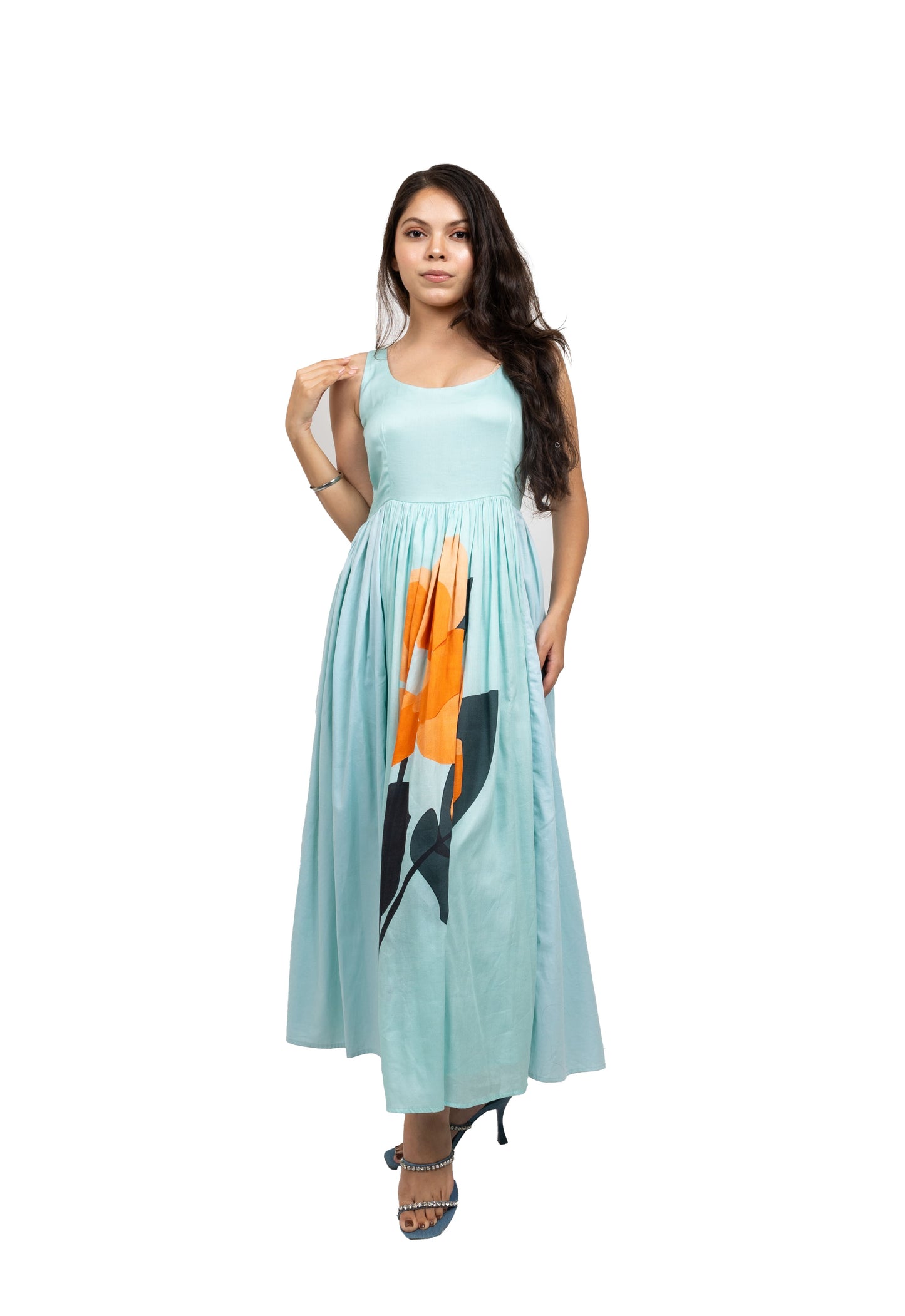 Aqua Blue Dress