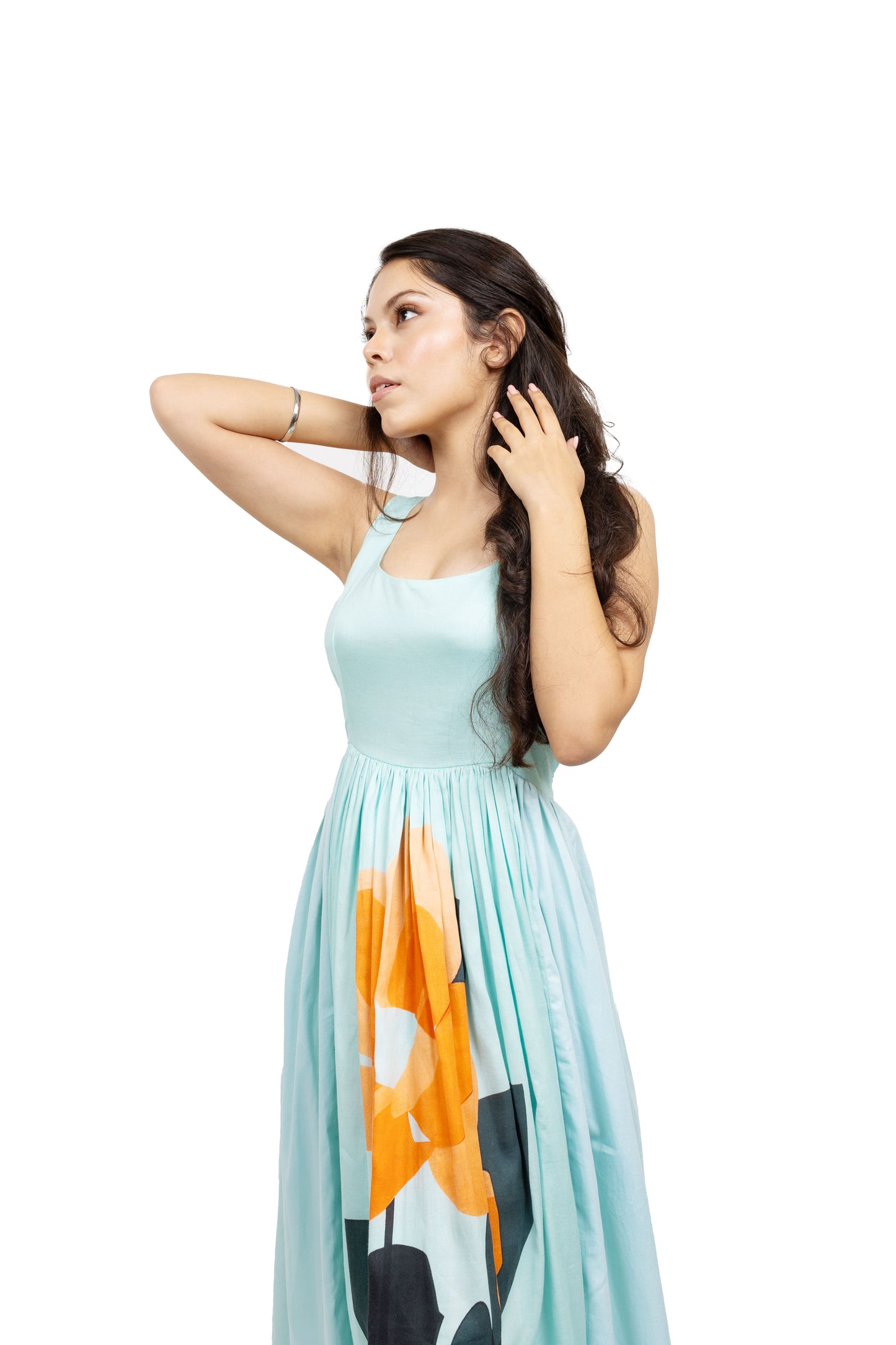 Aqua Blue Dress