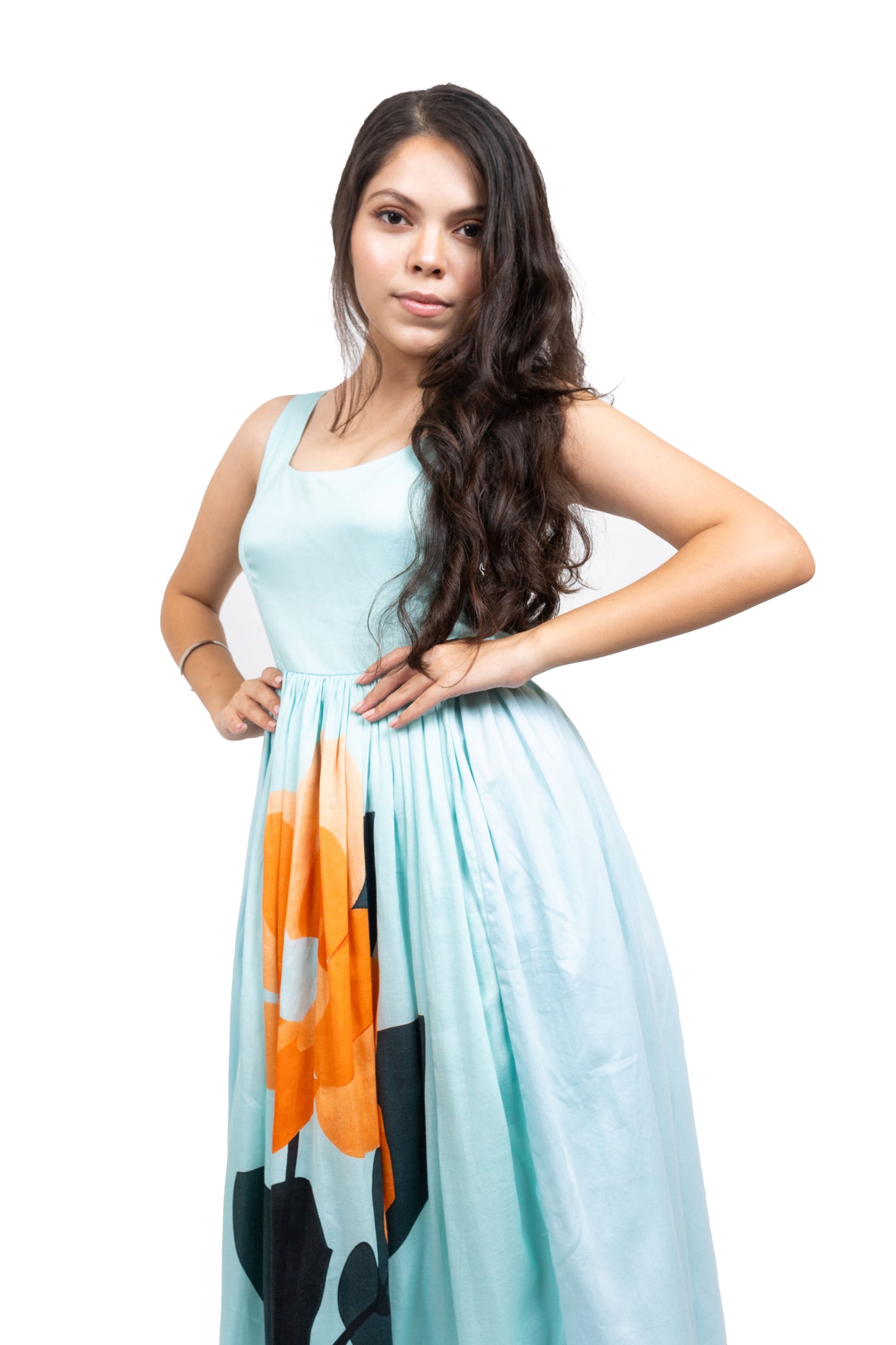 Aqua Blue Dress