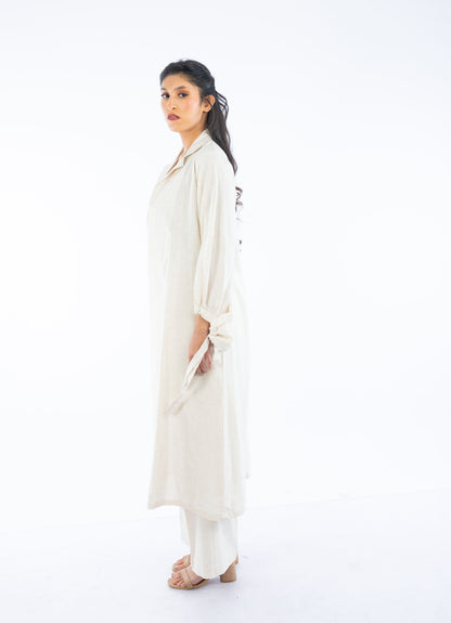 Handloom Baloon Sleeve Jacket