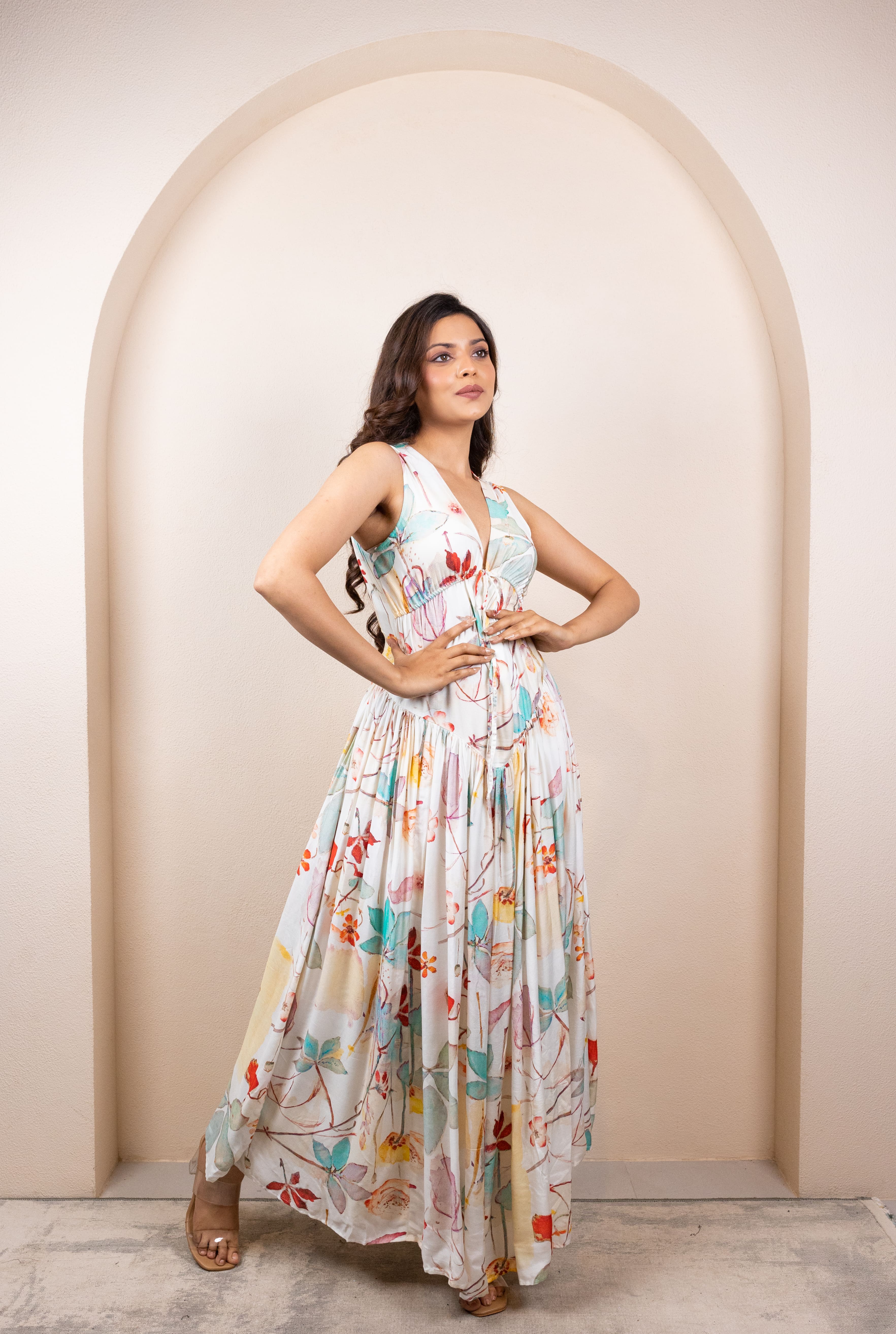 Printed Boho Dress