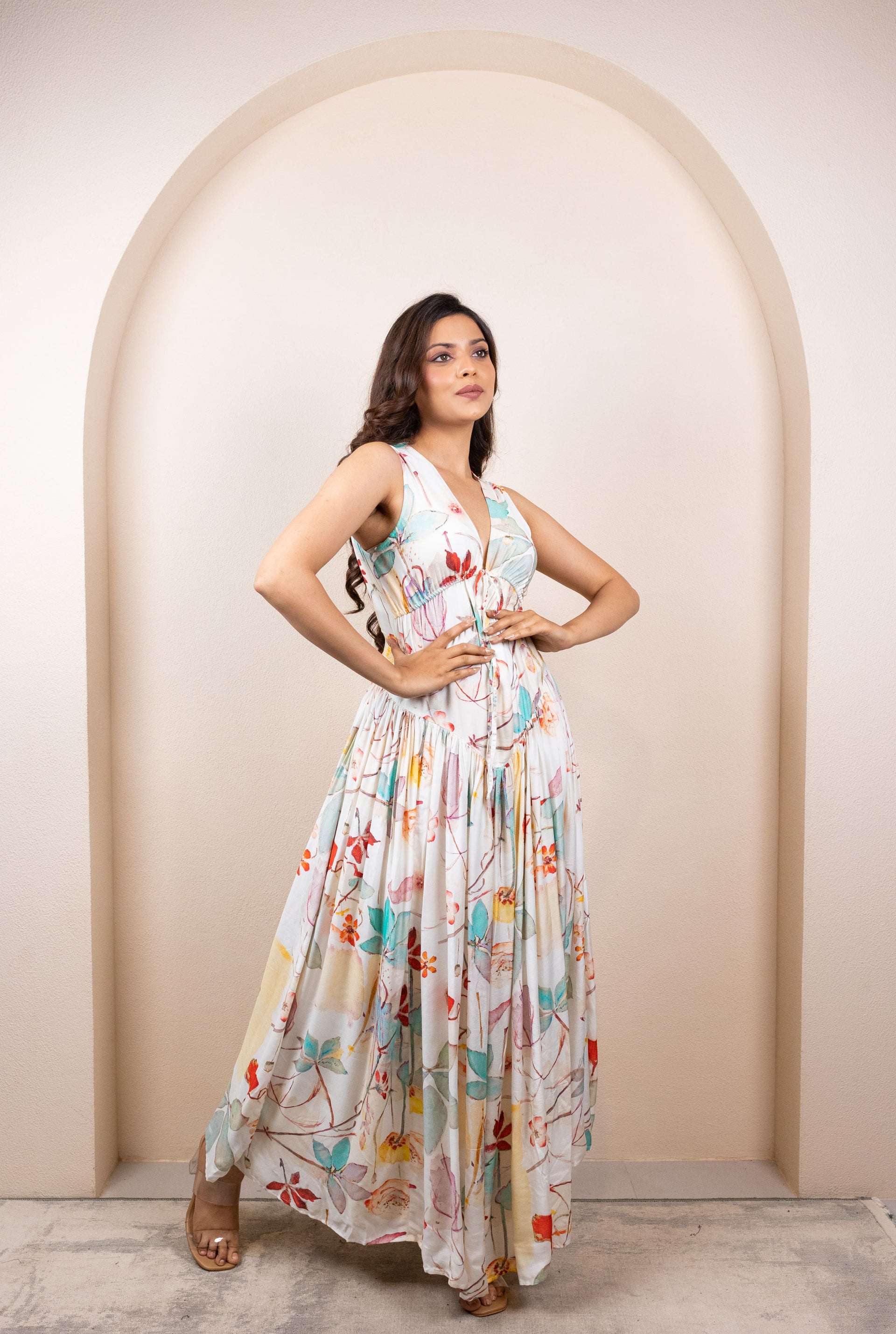 Printed Boho Dress
