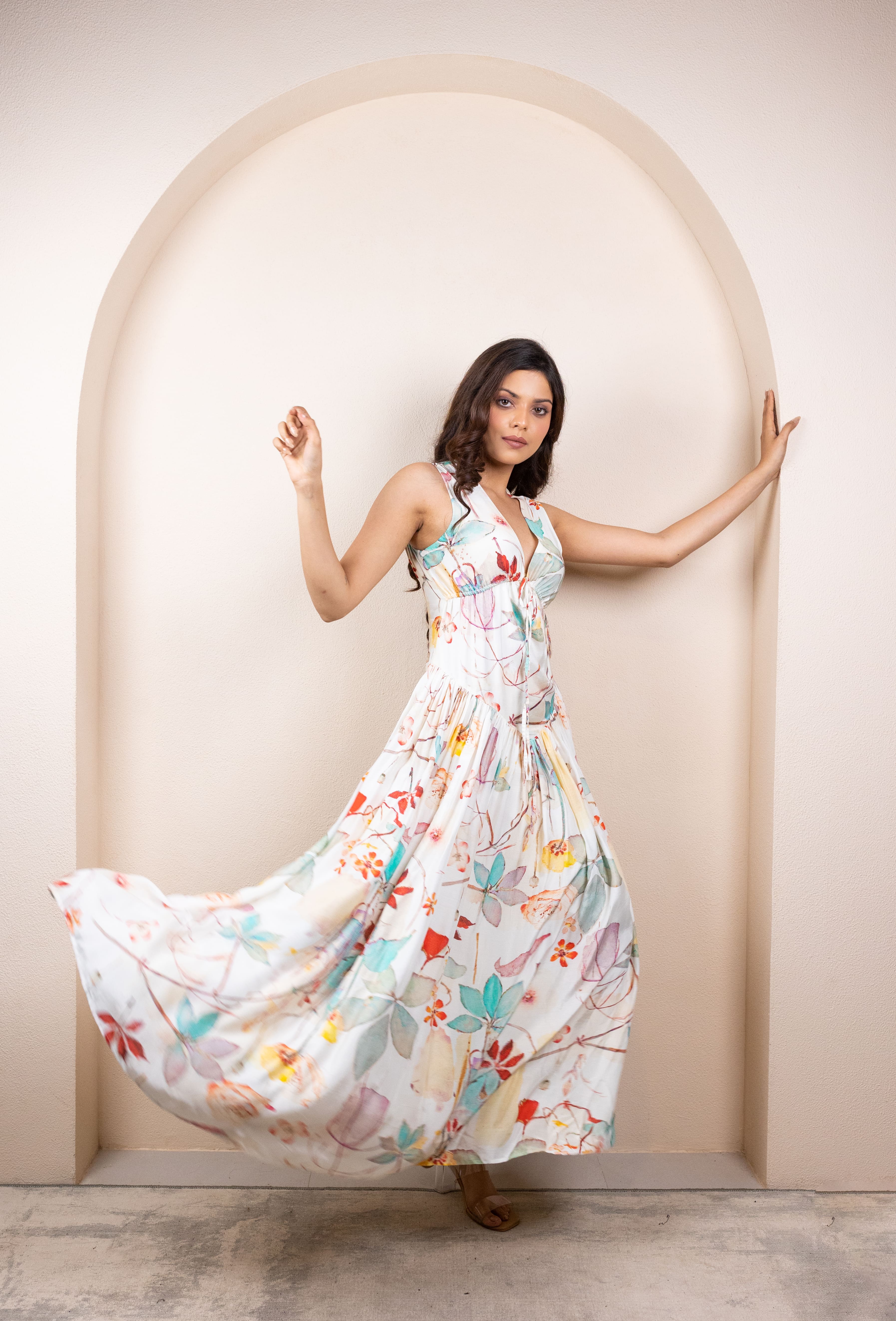 Printed Boho Dress