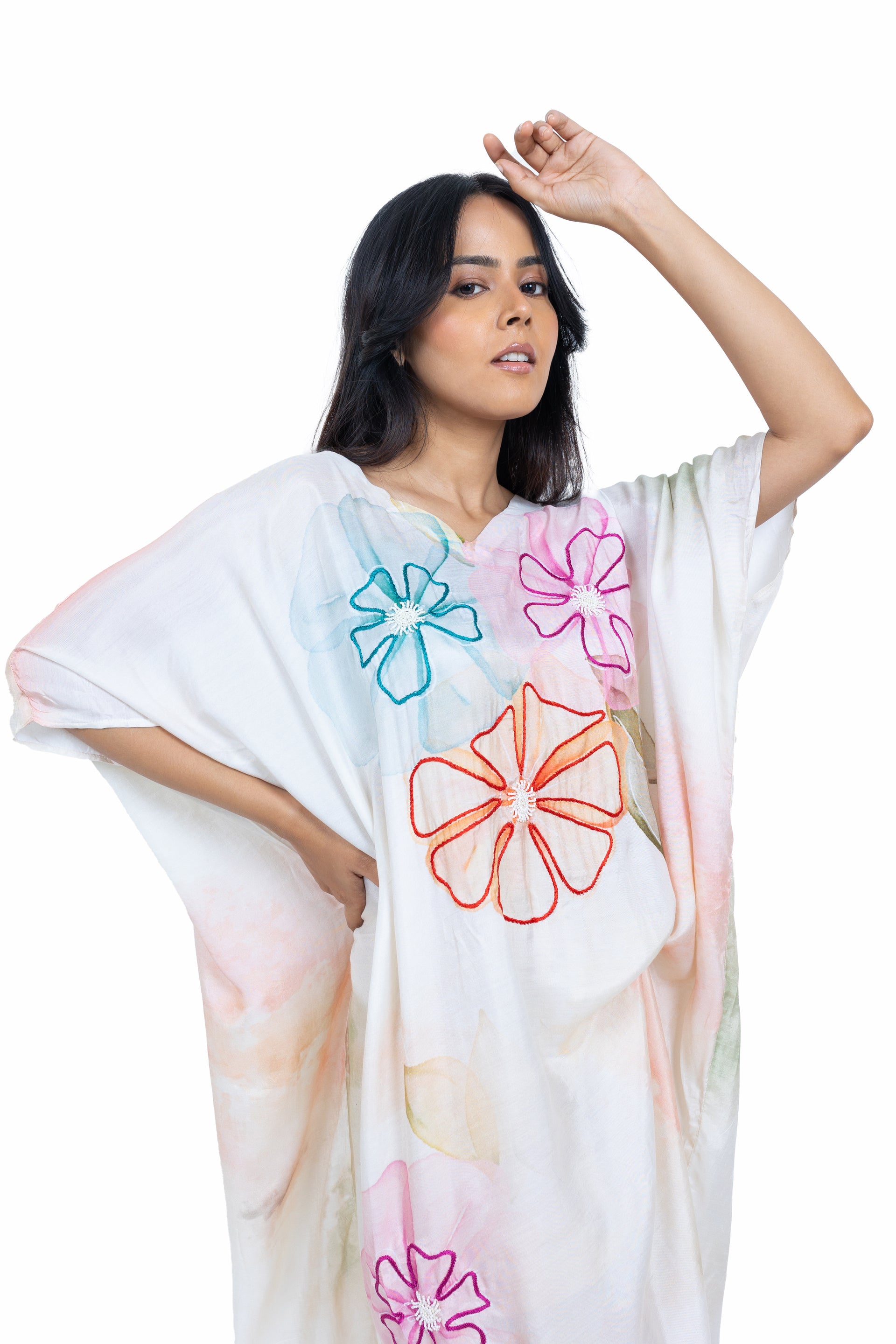 Inside knot kaftan