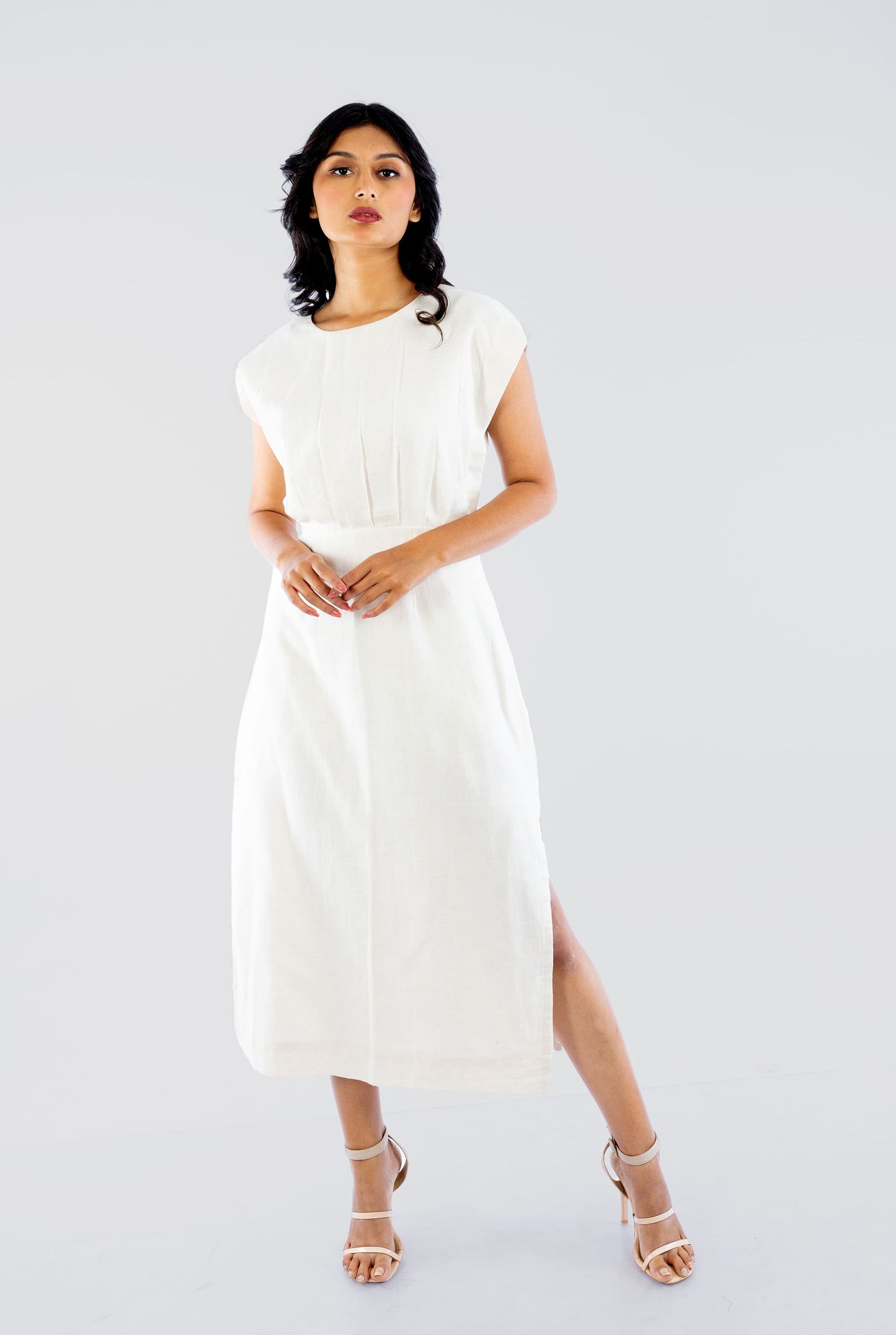 Stiff Panel Dress